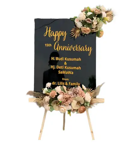 Papan Bunga Akrilik Sumberberas